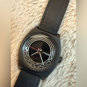 Nixon Kylo Ren Star Wars Black and Silver Watch